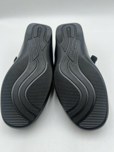 OrthoFeet 817 Chelsea Black Leather Orthopedic Loafers NWOB Size 10.5