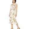 Sam Edelman Shadow Stripe Maxi Dress (White Multi) Women's Dress size 14 Sam Edelman