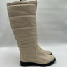 Alexandre Birman Clarita Puff waterproof nappa leather boots in Cream Size 35.5 Alexandre Birman