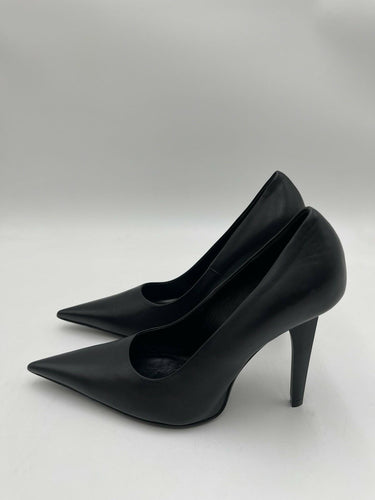 Balenciaga Knife Shark pumps black lambskin leather Heels Size 35.5