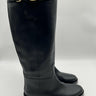 Valentino Garavani 30mm VLogo The Bold Edition Black Leather boots Size 39 Valentino