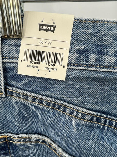 Levi's 501 Premium Regular Women's Blue Medium Wash NoStretch Button fly W26x30 Levi's