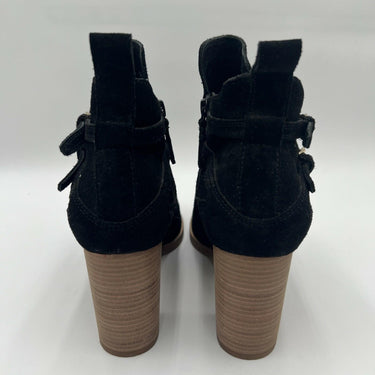Women’s Cole Haan Linnie Black Suede Booties Size 8.5B Cole Haan