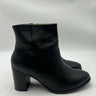 NISOLO Lia Heeled Bootie Black Leather Ankle Boot Womens SIZE 10 Nisolo
