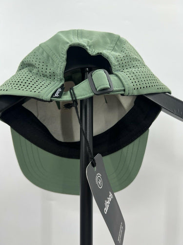 Allbirds Natural Run Cap Hat Hazy Cargo Green Perforated Merino Wool NWT OS Allbirds