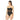 JETS by Jessika Allen Women's Aspire Bandeau One Piece Swimsuit, Black Size 6 Jets by Jessika Allen