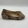 Valentino by Mario Valentino Malva snake-print ballerina flats VLOGO Size 7 Valentino by Mario Valentino