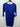 Tahari ASL Royal Blue Sheath Dress Side Bow Tie 3/4 Sleeve 6P