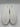 Versace Men's Embossed White & Blue Leather Low Top Sneakers Shoes Size 43 Versace