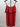 Bobeau Dress Womens Red Ruffle Overlay Spaghetti Strap Cocktail Party Midi XL Bobeau
