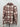 Avec Les Filles Plaid Shacket Jacket Zip Up Cream Burgundy Tan Fleece NWT - M Avec Les Filles