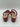 Women’s Bellini Fuss Sandals Red Smooth Braided Strap Sandals Heels Size 8.5 Bellini