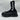 Alexander McQueen Men's Graffiti Ribbed Knit Tread Slick Boots Size 42 Alexander McQueen