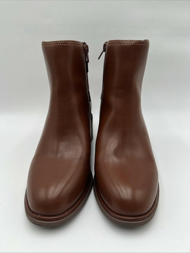 Kelly & Katie Jeri Booties Women's Brown Size 9.5W Kelly & Katie