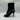 Women’s GIANVITO ROSSI 85mm Napa Peep-Toe Side Zip Booties Black Leather Size 38 GIANVITO ROSSI