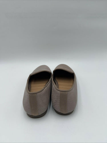 Kelly & Katie PEYTON Taupe Snake Print Round Toe Loafers Women’s Size 6.5 Kelly & Katie