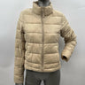 NWT Love Tree Women’s Full Zip Long Sleeve Puffer  Jacket, Color Khaki Size S Love Tree