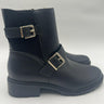 Anne Klein Women's Finna Ankle Lug Sole Moto Booties Black Size 6 M Anne Klein