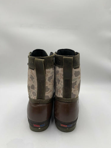XTRATUF Men's 8" Insulated Legacy Lace Boots in brown Size 9