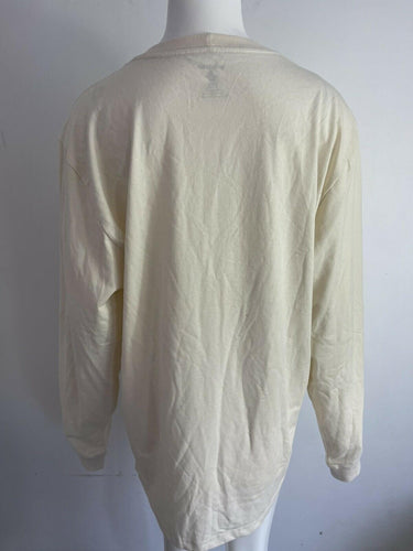 NWT Timberland PRO Men's Base Plate Logo Long Sleeve T-Shirt White Size M Timberland