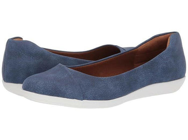 Eurosoft by Sofft Manila Women's Ballet Flats NAVY Size 7M