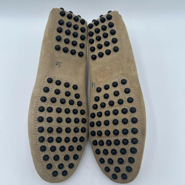 Men’s Saks Fifth Avenue Brown Suede Metal Bit Loafers Size 11M Saks Fifth Avenue
