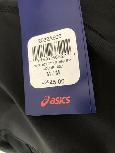 NWT Women's ASICS Mesh-Pocket 4" Fitted Shorts Oxford Size M