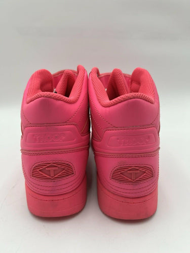 Troop High Top Sneakers Hot Pink Neon Basketball Shoes  Strap US 7