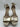 Stuart Weitzman Discoplatform Gold Metallic Leather Platform Heels Size 8 Stuart Weitzman