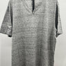 Abound Men's V-Neck T-Shirt Heather Gray Cotton Blend XXL Abound