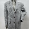 NWOT Women’s THEORY Wool Oversized Flannel Blazer Color Gray Size S Theory