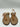 Draper James Orange Gold Ring T-Strap Thong Flat Sandals Womens 7 Draper James