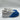 Alexander McQueen Oversized White Blue Suede Spray Men Sneakers Size 41 Alexander McQueen