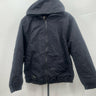 Brooklyn Cloth Jacket Mens Black Canvas Hooded Workwear Work Bomber Warm L Brooklyn Cloth