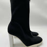 Women’s Alexander McQueen Scuba 85mm boots in black Size 37.5 Alexander McQueen