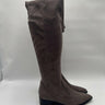 Women’s Marc Fisher grey faux-suede over-the-knee flat boot Size 6.5M Marc Fisher