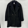 NWOT Cyrus Women’s Pea Coat Black Size XL Cyrus