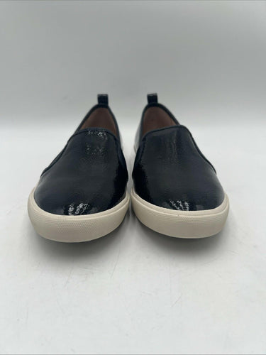 Women's Bandolino Brooke3 Slip On Black Patent Sneakers Size 9M