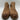 Women's Lucky Brand Barlina Side Zip Booties Brown Leather Size 9W Lucky Brand