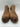 Women's Lucky Brand Barlina Side Zip Booties Brown Leather Size 9W Lucky Brand