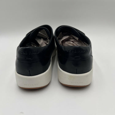 Cole Haan GrandPrø Tennis Flatform Monk sneakers Black Leather Size 10B Cole Haan