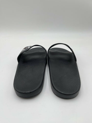 Men’s Bally Samuel black rubber pool slide sandals Size 40
