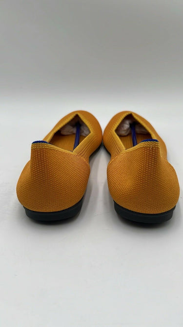 Rothy's The Flat Marigold Yellow Slip-On Round Toe Knit Ballet Size 9 Rothy’s