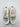 GUCCI Run GG  White/Beige Leather Low Top Sneakers UK Size 6 Gucci