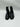 Women’s Lucky Brand Cassia Side Zip Ankle booties in Black Leather, size 9.5 Lucky Brand