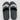 Alexander McQueen Graffiti Logo black rubber pool slide Size 41.5 Alexander Mcqueen