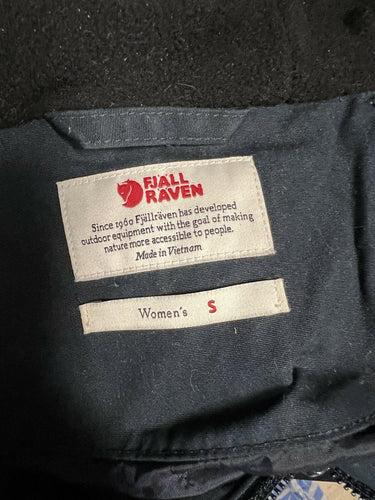 Fjallraven Womens Hooded G-1000 Parka Jacket Dark Navy Size S