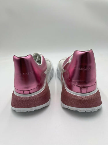 Alexander McQueen Court Trainer in the White/Pastel Pink degrade Size 41 Alexander McQueen