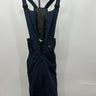 Avalanche Girls Ski Bib Overalls Navy Snow Pants  M Avalanche