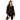 kensie Fuzzy Boucle Sweater KSDK5922 (Black) Women's Sweater kensie